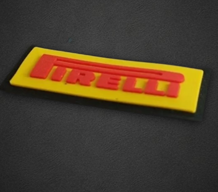 Etiqueta para coser PVC soft Pirelli