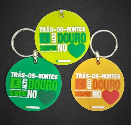 Porta-chaves PVC soft relevo 2D TAD